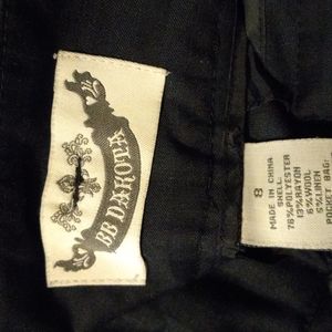 BB Dakota wide leg sailor slacks w button detail size 8